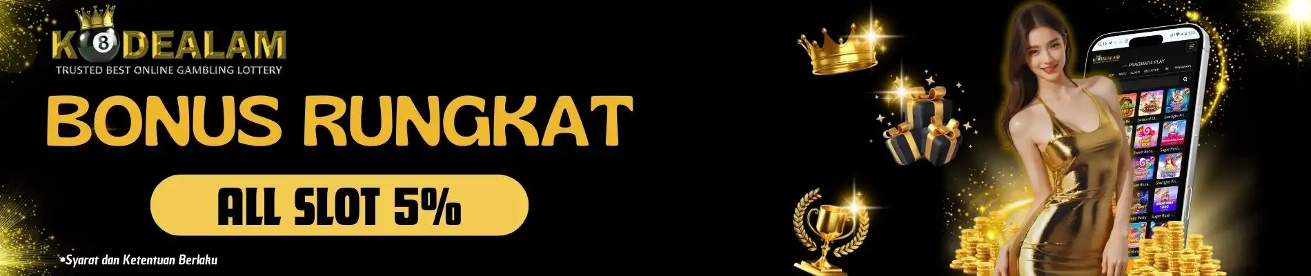 BONUS RUNGKAT 2,5% dan Bonus RUNGKAT 5%